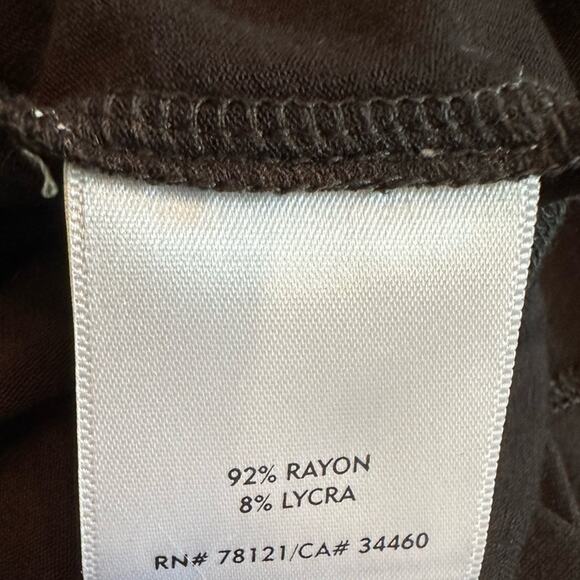 Eileen Fisher Viscose Jersey Tank Dress - Maxi - Black Size Small - Picture 6 of 7